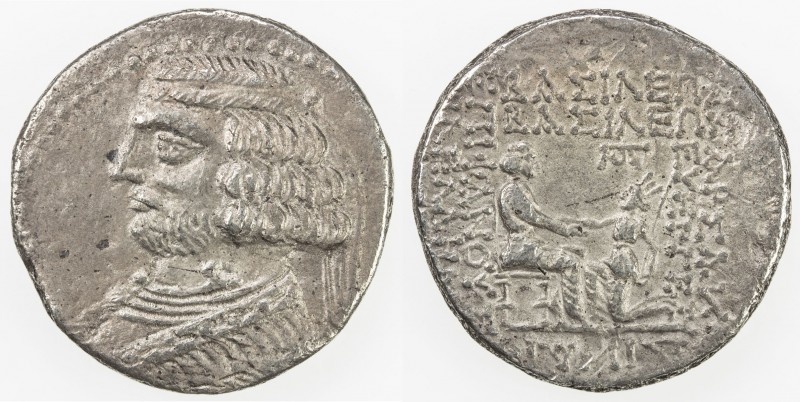 PARTHIAN KINGDOM: Orodes II, c. 57-38 BC, AR tetradrachm (13.11g), Seleukeia on ...