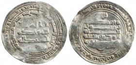 TULUNID: Harun, 896-905, AR dirham (3.19g), Misr, AH291, A-668, likely struck after the fall of the Tulunids in AH292, as the name of Harun has been s...