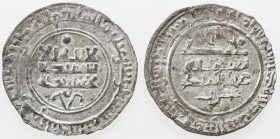 BANIJURID: Harb b. Sahlan, ca. 950-976, AR dirham (2.31g), Andaraba, AH340, A-1438.1, bold mint & date, with tamgha below reverse, EF.
Estimate: USD ...