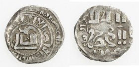 CHAGHATAYID KHANS: Qaidu, 1270-1302, AR dirham (1.63g), Almaligh, AH680, A-1985, clear mint & date, VF.
Estimate: USD 100 - 130
