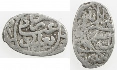 SAFAVID: 'Abbas I, 1588-1629, AR bisti (0.79g), Baghdad, AH1033, A-2636C, local type, used only briefly in AH1033, first reported example of the bisti...