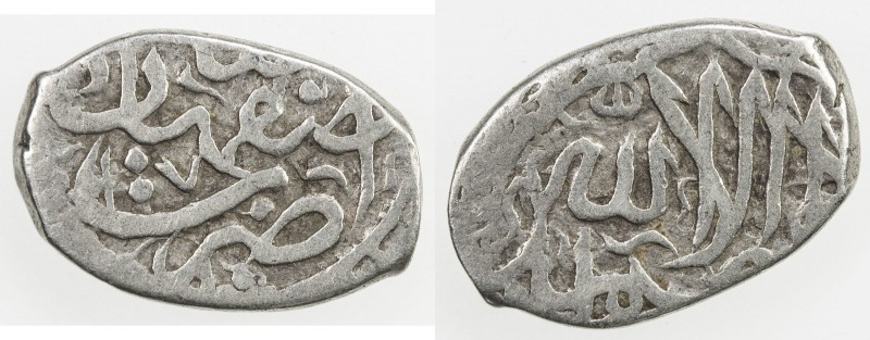 SAFAVID: 'Abbas I, 1588-1629, AR bisti (0.79g), Isfahan, AH1007, A-C2637, type B...