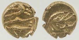 MUGHAL: Alamgir II, 1754-1759, AV fanam, Kolar, KM-468v, NGC graded MS65, ex Pattabhi Raman Collection. 
Estimate: USD 70 - 90