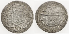AWADH: Wajid Ali Shah, 1847-1856, AR rupee (11.11g), Lucknow, AH1266 year 4, KM-365.1, EF.
Estimate: USD 90 - 110