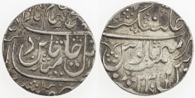 BHARATPUR: ALINAGAR: AR rupee (11.09g), Alinagar, year 23, KM-—, for discussion of this mint, located at a branch of Bharatpur, see the threads to Zen...