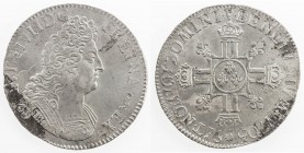 FRANCE: Louis XIV, 1643-1715, AR ecu, 1705-A, KM-360, Dav-1320, some adhesion and planchet defects, with traces of original mint luster, EF.
Estimate...