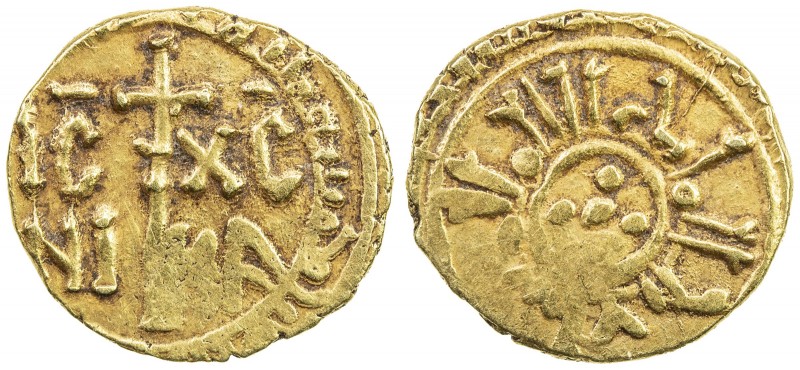 SICILY: William (Guglielmo) II, 1166-1189, AV tari (1.49g) (Messina), AH57x, Spa...