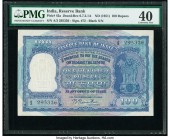 India Reserve Bank of India 100 Rupees ND (1951) Pick 42a Jhun6.7.2.1A PMG Extremely Fine 40. Staple holes at issue.

HID09801242017

© 2020 Heritage ...