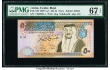 Jordan Central Bank 50 Dinars 2009 / AH1430 Pick 38f PMG Superb Gem Unc 67 EPQ. 

HID09801242017

© 2020 Heritage Auctions | All Rights Reserved