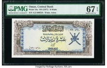 Oman Central Bank of Oman 10 Rials ND (1977) Pick 19a PMG Superb Gem Unc 67 EPQ. 

HID09801242017

© 2020 Heritage Auctions | All Rights Reserved