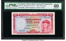 Portuguese India Banco Nacional Ultramarino 30 Escudos 2.1.1959 Jhunjhunwalla 12.35.1-6 Pick 41 PMG Extremely Fine 40. 

HID09801242017

© 2020 Herita...