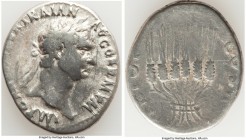 Trajan (AD 98-117). AR cistophorus (27mm, 9.81 gm, 6h). Fine. Rome, for use in Asia Minor, AD 98. IMP CAES NERVA TRAI-AN AVG GERM P M, laureate head o...