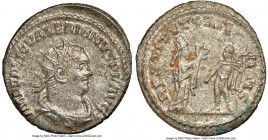 Valerian I (AD 253-260). BI antoninianus (21mm, 5h). NGC MS. Antioch. IMP C P LIC VALERIANVS P F AVG, radiate, draped and cuirassed bust of Valerian r...