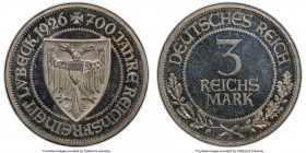 Weimar Republic Proof "Lübeck" 3 Mark 1926-A PR63 Cameo PCGS, Berlin mint, KM48, J-323. 

HID09801242017

© 2020 Heritage Auctions | All Rights Re...