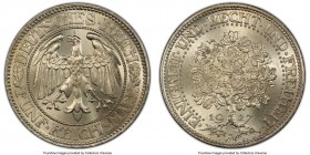 Weimar Republic "Oak Tree" 5 Mark 1927-A MS66+ PCGS, Berlin mint, KM56, J-331. 

HID09801242017

© 2020 Heritage Auctions | All Rights Reserved