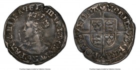 Mary I (1553-1558) Groat ND (1553-1554) VF35 PCGS, Tower mint, Pomegranate mm, S-2492, N-1960. Featuring an appreciable bust of Mary, with all integra...