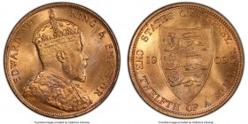 British Dependency. Edward VII 1/12 Shilling 1909 MS65+ Red PCGS, KM10.

HID09801242017

© 2020 Heritage Auctions | All Rights Reserved