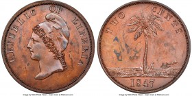 Republic copper Proof Pattern 2 Cents 1847 PR64 Brown NGC, KM-Pn2. 

HID09801242017

© 2020 Heritage Auctions | All Rights Reserved