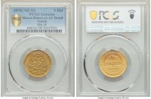Alexander II gold 5 Roubles 1870 CПБ-HI AU Details (Mount Removed) PCGS, St. Petersburg mint, KM-YB26, Bit-18. 

HID09801242017

© 2020 Heritage A...