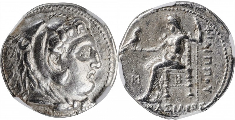 MACEDON. Kingdom of Macedon. Philip III, 323-317 B.C. AR Tetradrachm (17.12 gms)...