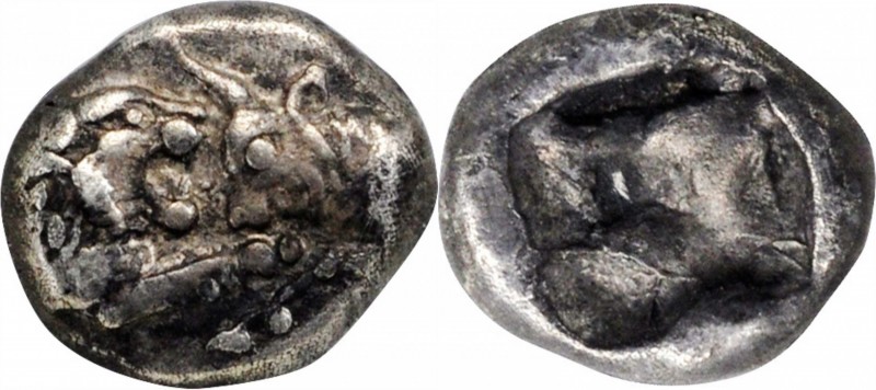 LYDIA. Kroisos, ca. 564/53-550/39 B.C. AR 1/12 Stater (0.85 gms), Sardes Mint. N...