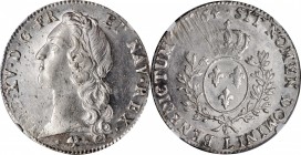 FRANCE. Ecu au Bandeau, 1764-L. Bayonne Mint. Louis XV. NGC MS-61.
Dav-1331; KM-512.12; Gad-322. An incredibly lustrous and appealing example of this...