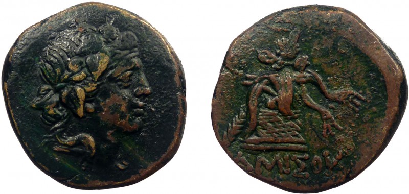 Greek, Pontos, c. 105-65 BC (time of Mithradates II), AE, Amisos
8.69 g, 22 mm, ...