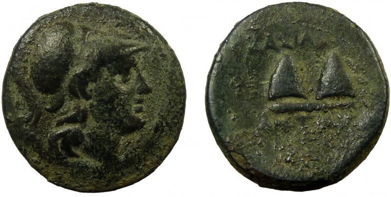 Greek, Seleukid Kings of Syria, Antiochos I Soter 281-261 BC, AE, Tarsos
6.54 g,...