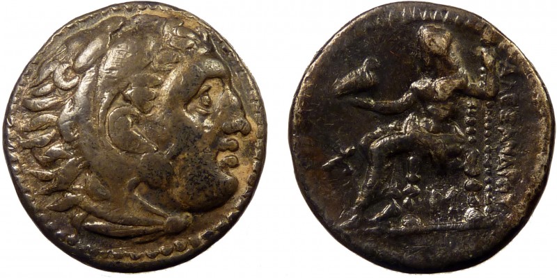 Greek, Kings of Macedon, Alexander III ‘the Great’. 336-323 BC, AR Drachm, uncer...