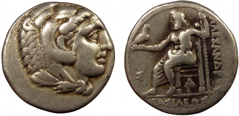 Greek, Kings of Macedon, Alexander III the Great 336-323 BC, AR Drachm, Aradus c...