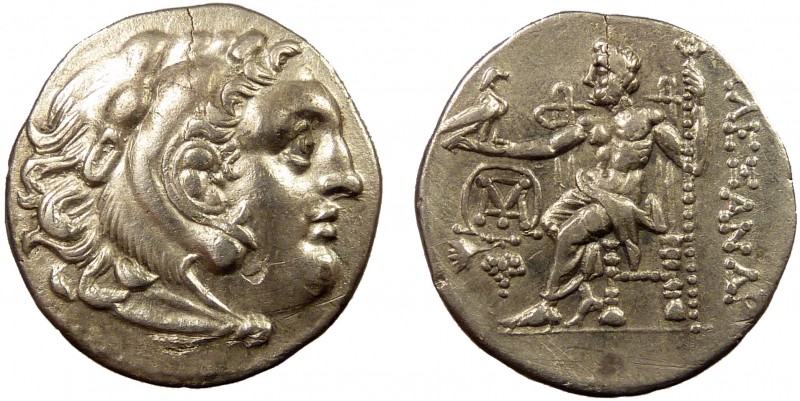 Greek, Kings of Macedon, Alexander III the Great 336-232 BC, AR Drachm, Chios c....