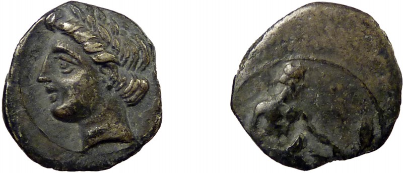 Greek, Cilicia, c. 375-360 BC, AR Obol, Mallos
0.79 g, 11 mm, aVF, toned

Obvers...