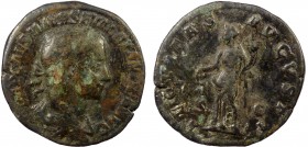 Roman Imperial, Severus Alexander, AE Sestertius, Rome
22.41 g, 31 mm, aVF

Obverse: IMP CAES M AVR SEV ALEXANDER AVG, laureate, draped and cuirassed ...