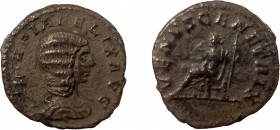 Roman Imperial, Julia Domna, AR Denarius, Rome
2.80 g, 18 mm, aVF

Obverse: IVLIA PIA FELIX AVG, draped bust right
Reverse: VENVS GENETRIX, Venus seat...