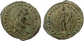 Roman Imperial, Maximinus Daia, AE silvered Follis, Kyzikos
8.94 g, 28 mm, XF, fully silvered

Obverse: GAL VAL MAXIMINVS NOB CAES, laureate head righ...