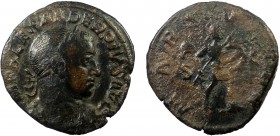 Roman Imperial, Severus Alexander, AE Sestertius, Rome
20.27 g, 30 mm, F

Obverse: IMP ALEXANDER PIVS AVG, laureate, draped and cuirassed bust right
R...