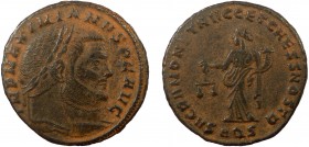 Roman Imperial, Maximianus Herculius, AE Follis, Aquileia
10.07 g, 26 mm, aVF

Obverse: IMP MAXIMIANVS P F AVG, laureate head right
Reverse: SACRA MON...
