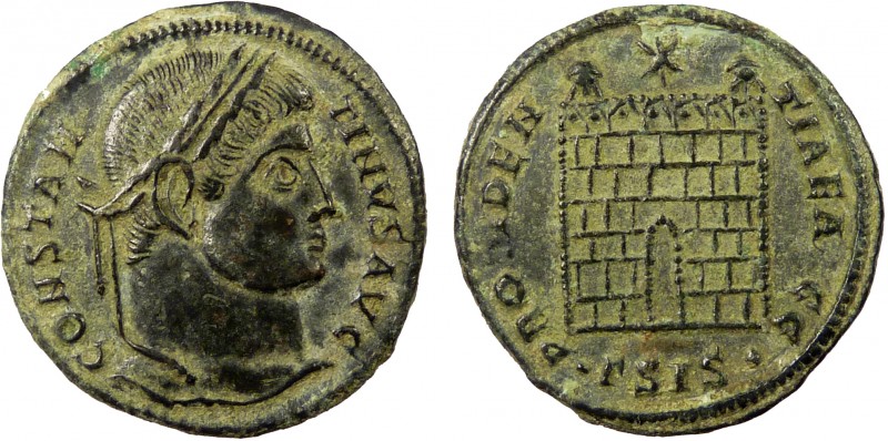 Roman Imperial, Constantine I, AE Follis, Siscia
3.12 g, 20 mm, gVF

Obverse: CO...