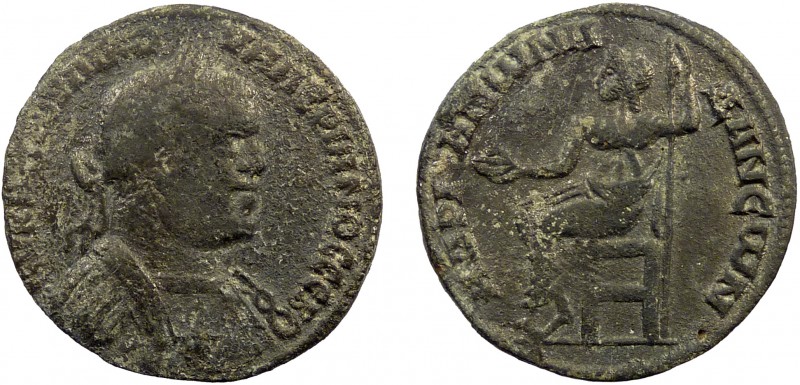 Roman Provincial, Cilicia, Adana, Valerian, AE Tetrassarion 
14.40 g, 30 mm, VF
...
