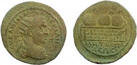 Roman Provincial, Cilicia, Tarsos, Valerian I, AE34
20.09 g, 34 mm, gVF

Obverse: AY KAI ΠOY ΛI OYAΛEPIANOC CE Π Π, Radiate, draped and cuirassed bust...