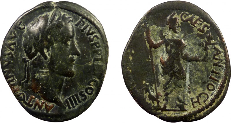 Roman Provincial, Pisidia, Antiochia, Antoninus Pius, AE29
7.74 g, 29 mm, aVF

O...