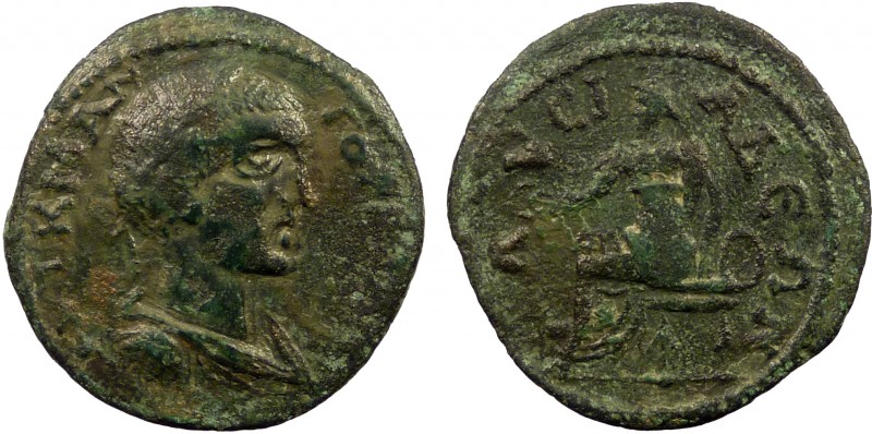 Roman Provincial, Phrygia, Lysias, Gordian III, AE27
8.96 g, 27 mm, aVF

Obverse...