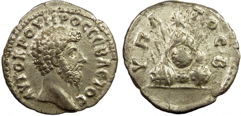 Roman Provincial, Cappadocia, Caesaraea-Eusebia, Lucius Verus, AR Didrachm
6.26 ...