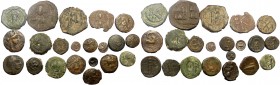 Lot of 21 mixed AE coins

This lot contains 21 Greek, Roman and Byzantine AE coins. Lot sold as is, no returns