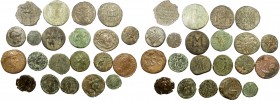 Lot of 21 mixed ancient AE coins

This lot contains 21 Greek, Roman, Byzantine and Ayyubid AE coins. Lot sold as is, no returns
