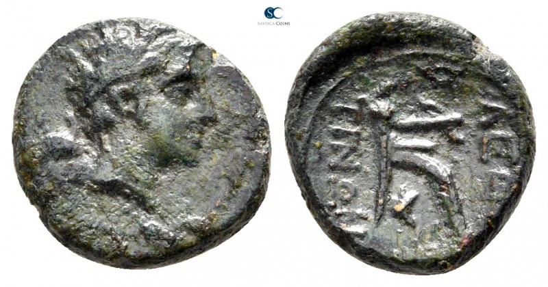 Sicily. Leontinoi circa 200-100 BC. 
Bronze Æ

14mm., 2,19g.



very fine...