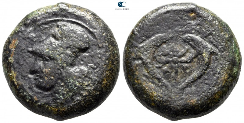 Sicily. Syracuse. Dionysios I 405-367 BC. 
Drachm Æ

29mm., 30,29g.



ne...
