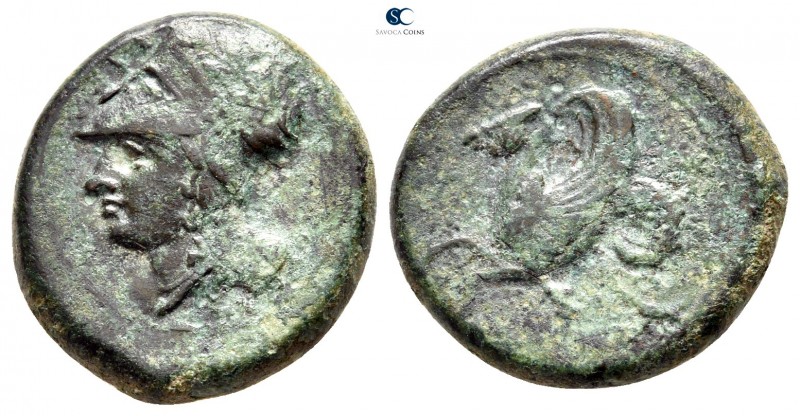 Sicily. Syracuse. Dionysios I 405-367 BC. 
Litra Æ

21mm., 7,16g.



very...