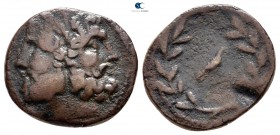 Sicily. Uncertain roman mint 125-100 BC. Bronze Æ