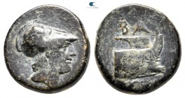 Kings of Macedon. Salamis. Demetrios I Poliorketes 306-283 BC. Bronze Æ